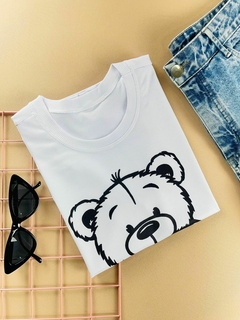 T-shirt Canelada Teddy Branca - comprar online