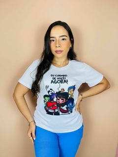 Imagem do T-shirt Canelada Divertidamente- Eu cuidarei de vocês agora!