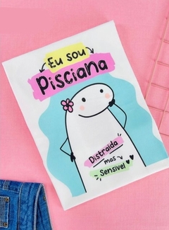 T-shirt ribana canelada Flork Signo Peixes