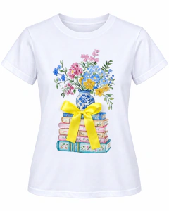 T-SHIRT SUEDE - LIVROS LAÇO