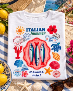 T-SHIRT SUEDE - ITALIAN SUMMER - comprar online