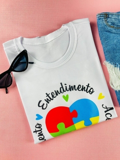 T-shirt Canelada Aceitação, Conhecimento, Entendimento
