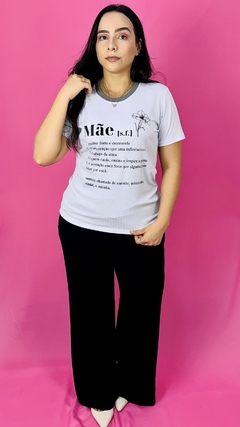 T-SHIRT CANELADA MÃE SIGNIFICADO - loja online