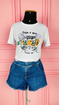 T-shirt Canelada Seja o que quiser ser