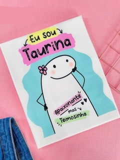 T-shirt ribana canelada Flork Signo Touro