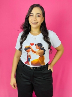 T-SHIRT CANELADA T-SHIRT CANELADA FILHO REI na internet