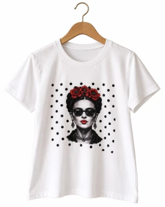 T-SHIRT SUEDE - FRIDA POÁ