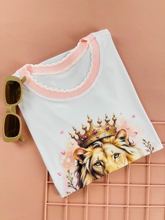 T-SHIRT CANELADA FILHA DO REI