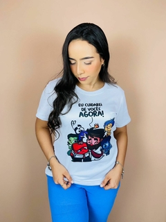T-shirt Canelada Divertidamente- Eu cuidarei de vocês agora! - loja online