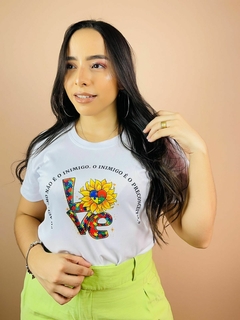 T-shirt Canelada O autismo não é o inimigo. Oinimigo é o preconceito - Fabi T-shirts