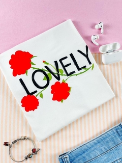 T-shirt ribana canelada Lovely