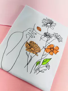 T-shirt Canelada Flores na internet