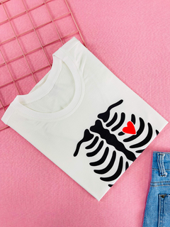 T-shirt ribana canelada Profissões Fisioterapia - comprar online