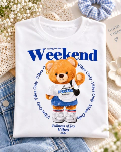 T-SHIRT SUEDE - URSINHA WEEKEND - Fabi T-shirts