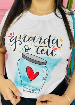 T-shirt Canelada Guarda o teu coração - comprar online