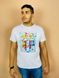 T-shirt Masculina Canelada O preço já foi pago na cruz
