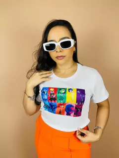 T-shirt Canelada Divertidamente personagens - Fabi T-shirts