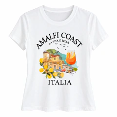 T-SHIRT SUEDE - AMALFI ITALIA