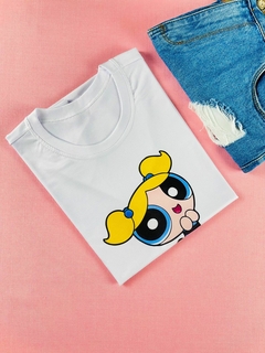 T-shirt Canelada Meninas Super poderosas: Lindinha