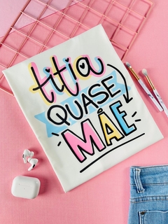 T-shirt Trend Soft Titia quase mãe