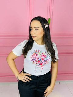 T-shirt Canelada Flores