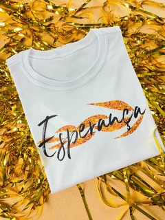 T-shirt Ribana Canelada Esperança