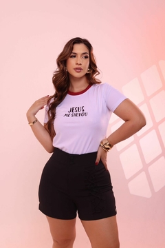 T-SHIRT CANELADA JESUS ME SALVOU na internet