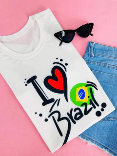 T-SHIRT RIBANA CANELADA COPA DO MUNDO