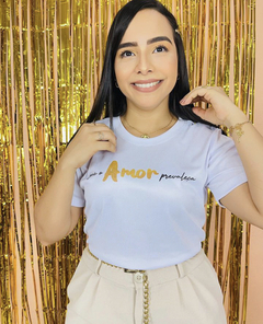 T-shirt Ribana Canelada Que o amor prevaleça na internet