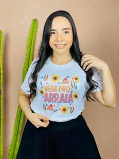 T-shirt Canelada Vem pro arraiá - comprar online