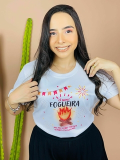 T-shirt Canelada Cê não é fogueira mas meu corpo esquenta quando cê cola ni mim na internet