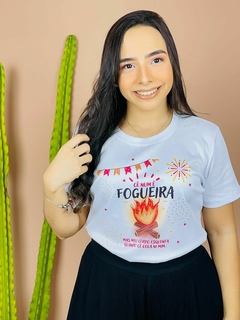 T-shirt Canelada Cê não é fogueira mas meu corpo esquenta quando cê cola ni mim