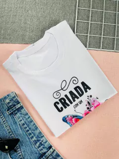 T-shirt Canelada Criada com um proposito - comprar online