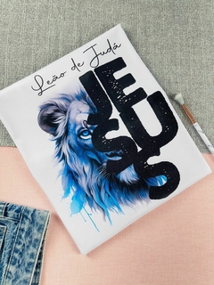 T-shirt Canelada Leão de Judá JESUS