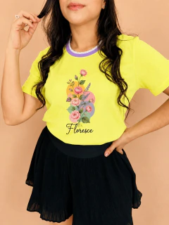 T-SHIRT RIBANA CANELADA COLORIDA (G) na internet