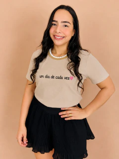 T-SHIRT RIBANA CANELADA COLORIDA (M)