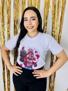 T-shirt Ribana Canelada Natal - comprar online