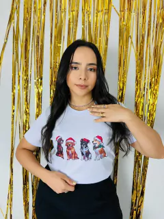 T-shirt Ribana Canelada Natal
