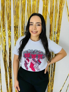 T-shirt Ribana Canelada Natal - comprar online