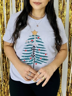 T-shirt Ribana Canelada Natal - Fabi T-shirts