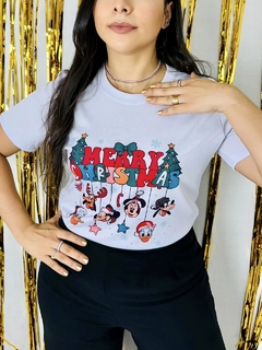 T-shirt Ribana Canelada Natal - Fabi T-shirts