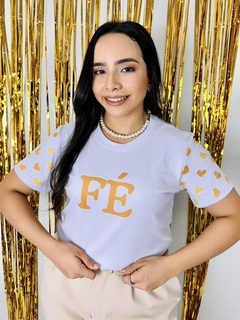 T-shirt Ribana Canelada Reveillon Fé