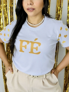 T-shirt Ribana Canelada Reveillon Fé - comprar online