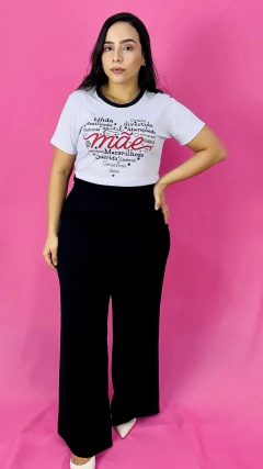 T-SHIRT CANELADA MÃE MARAVILHOSA - loja online