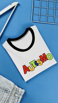 T-SHIRT CANELADA AUTISMO - Fabi T-shirts