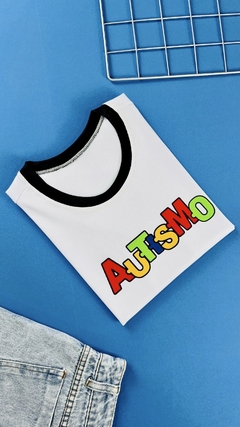 T-SHIRT CANELADA AUTISMO na internet