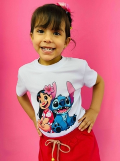 Imagem do T-SHIRT CANELADA LILO E STITCH (Mãe e filho)