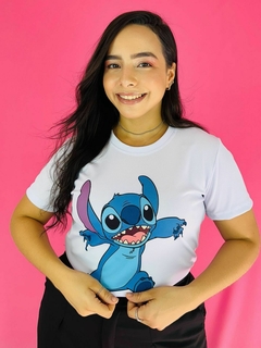 T-SHIRT CANELADA STITCH (Mãe e filho) na internet