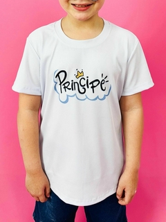 Imagem do T-SHIRT CANELADA MÃE DE UM PRÍNCIPE/PRÍNCIPE (Mãe e filho)