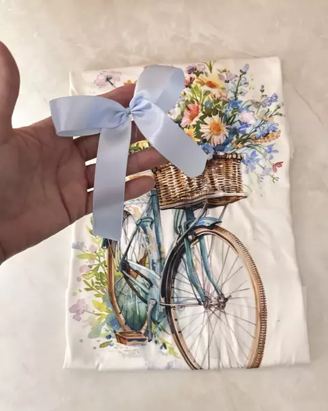 BICICLETA LAÇO AZUL - SUEDE - comprar online